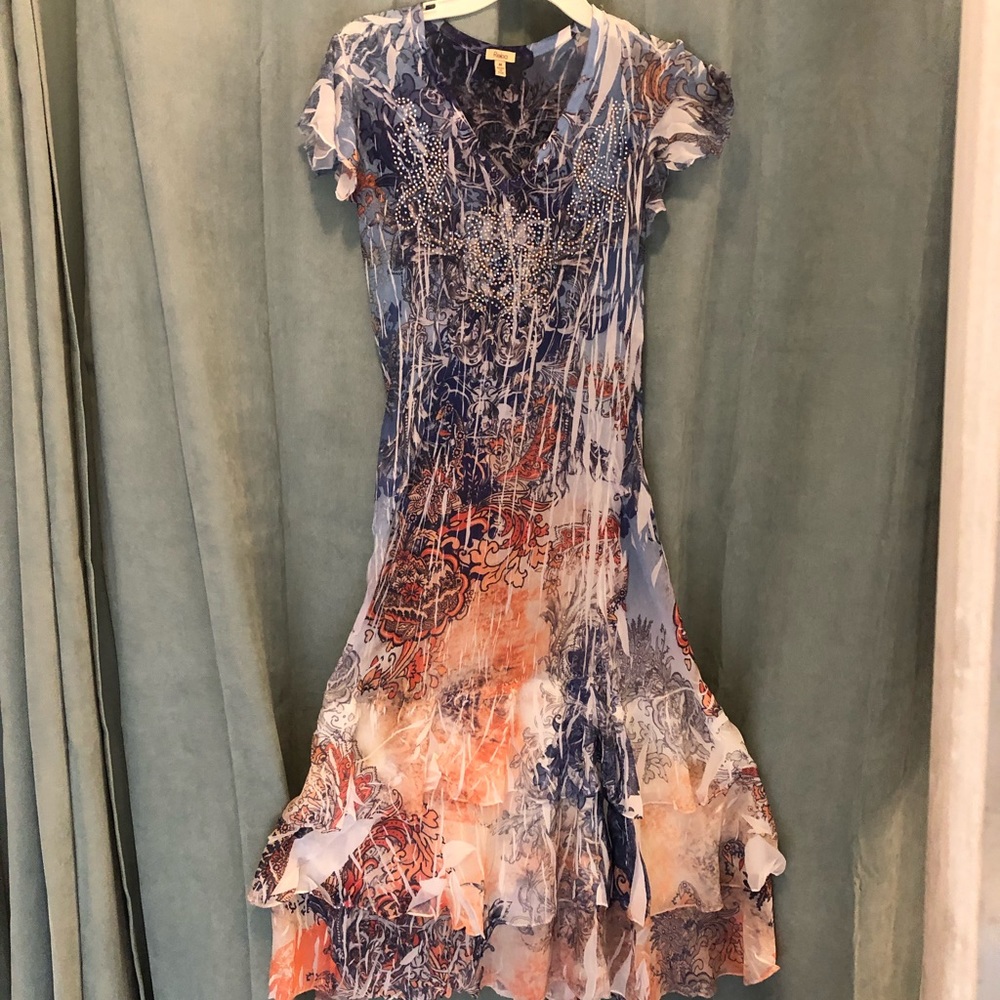 Reba dress size M. Made in USA